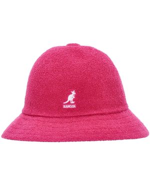 Kangol Vissershoed Bermuda Casual Elektrisch Roze