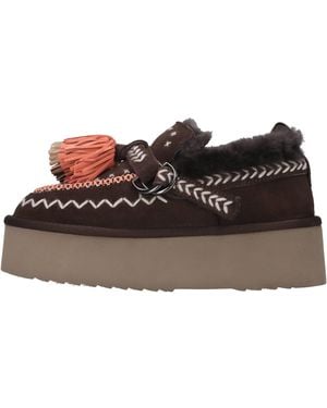 Elena Iachi Flat Shoes - Brown