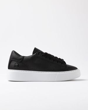 Date Sneakers Date W431-Sf-Ca-Bk Ball Calf - Black