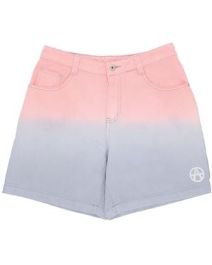 Acupuncture Emblem Shorts Short Pants - Pink