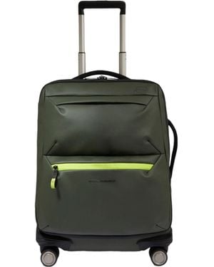 Piquadro Trolley Slim Cabin Bv6377C2Ow-Ve - Black