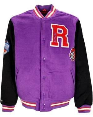 Mitchell &amp; Ness College Jacket Nba Team Legacy Varsity Jacket Torrap - Purple