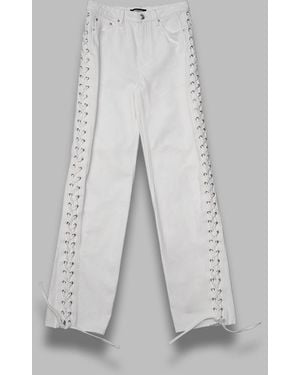 ROTATE BIRGER CHRISTENSEN Jeans Sueltos - Blanco
