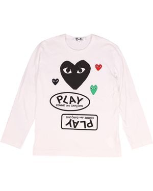 COMME DES GARÇONS PLAY Comme Des Garçons Play T-Shirt - Weiß