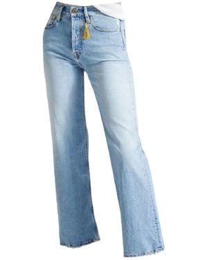 CYCLE Straight Right Leg 81 Sky P531244 - Blue