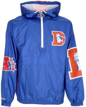 Mitchell &amp; Ness Removable Windbreaker Nfl Team Og 2.0 Anorak Windbreaker Denbro - Blue