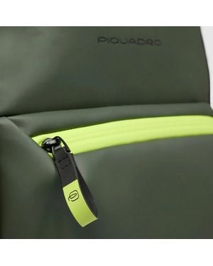 Piquadro Rugzakman Ca6464C2Ow-Av Blauw - Groen