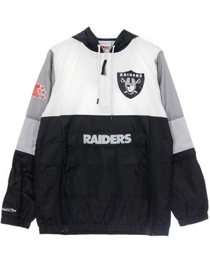 Mitchell & Ness Pull-On Windbreaker Nfl Surprise Win Windbreaker Oakrai - Black