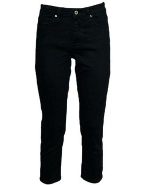 Please Pantalon De Mujeres P66Mcfan3N - Negro