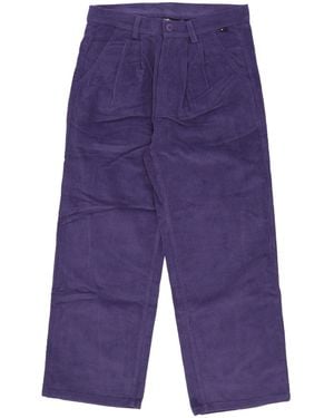 The Hundreds Long Cord Pant - Blue