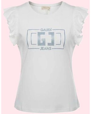 GAUDI T-Shirt With Logo - Multicolor