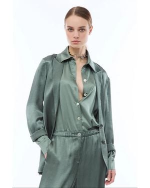 Nenette Sage Jacket - Green