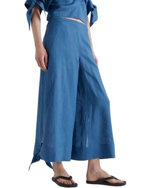 MEIMEIJ Pants With Bow Under - Blue