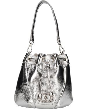 La Carrie Zakken. Zilver - Wit