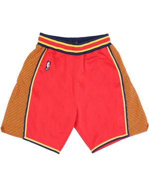 Mitchell &amp; Ness Herren-Basketballshorts Nba Alternate Shorts Hardwood Classics 2004-05 Phi76E - Rot