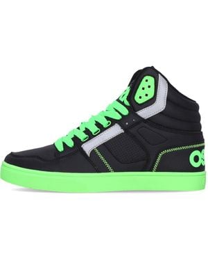 Osiris Clone Chaussures De Skate Pour Hommes Noir/Noir/Vert