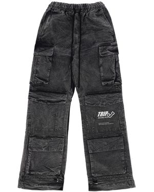 Mauna Kea Pantalon Largo Tipo Cargo Para Hombre X Triple J - Gris