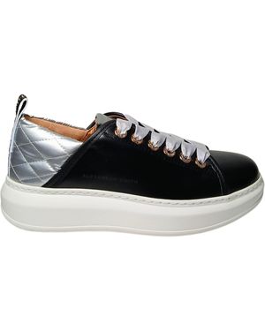 Alexander Smith Zapatos Para Mujeres Mujer Wembley- Negro Matt Plata