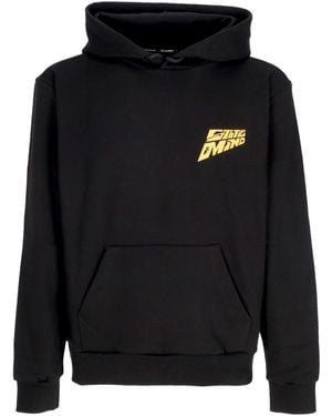 5TATE OF MIND Leichtes Herren-Kapuzenpullover Baller Hoodie Schwarz