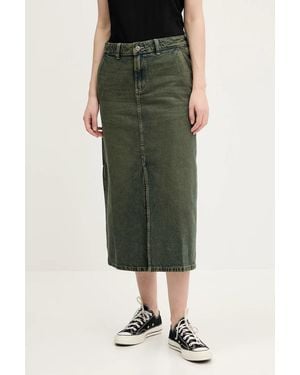 Dickies Skirts Long Denim Carpenter - Green