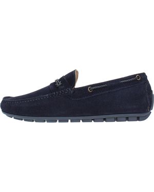 MARC EDELSON Blaue Halbschuhe