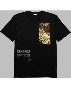 Dries Van Noten Schau Tee - Schwarz