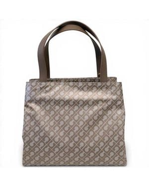 Gherardini Frauen Weiche Handtasche Creta Klein Mit Weichem Stoff Schulter - Grau