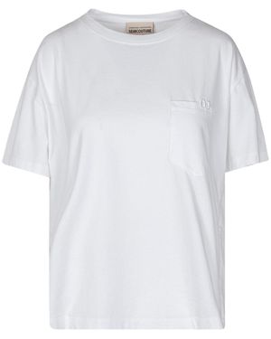 Semicouture Halbe Couture - Weiß