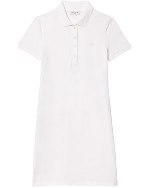 Lacoste Kleider Weib - Weiß