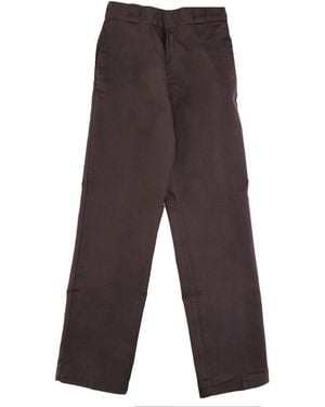 Dickies 874 Work Pant Rec Pantalon Long Pour Homme Marron Fonce