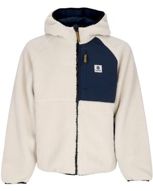 Element Wolfe Sherpa Jacket Teddy Bear - Blue