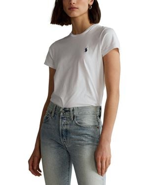Ralph Lauren T-Shirt Et Polo Bianco - Gris