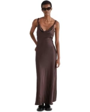 MEIMEIJ Vestido De Mujer Para Sirena - Marrón