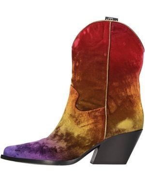 Elena Iachi Botas - Rojo