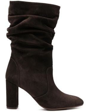 Chie Mihara Damenstiefel Mit Fellfutter - Schwarz