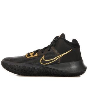 gold and black kyrie 4