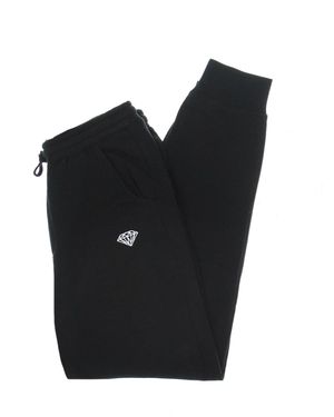 Diamond Supply Co. Fleece Tracksuit Pants Tune Squad Diamond Ball Sweatpant X Space Jam 2 - Black