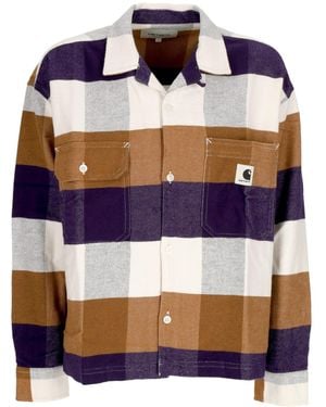 Carhartt Long Sleeve Shirt L/S Lyman Shirt - Blue