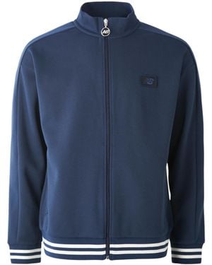 New Balance Jacket Mj53502 - Blue