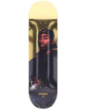 Primitive Skateboarding Rodriguez Shine Deck X 2Pac Herren-Skateboard-Deck - Blau