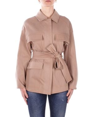 Max Mara Jacket 2616911017600 001 Mml West - Natural