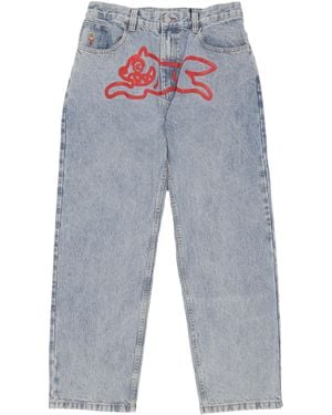ICECREAM Running Dog Double Scoop Denim Pant - Blue