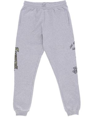 Mitchell &amp; Ness Pantalon De Survetement Pour Hommes Survetement Nba Ghost Camo Pantalon De Survetement Hardwood Classics Loslak - Gris