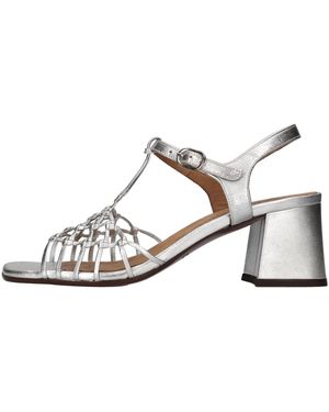 Chie Mihara Sandalias Plata - Multicolor