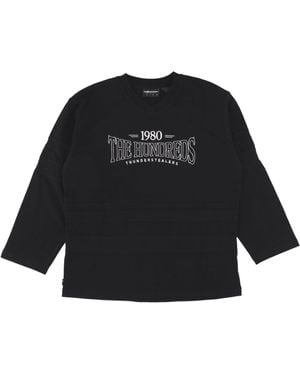 The Hundreds Sweat-Shirt De Hockey Leger Pour Hommes, Maillot De Hockey All Star Noir
