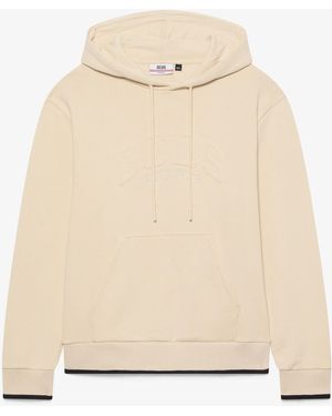 Gcds Hoodie Logo Sweatshirt - Natural
