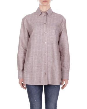 Max Mara Shirt 2616111018600 004 Mml Ululo Gessalo - Pink