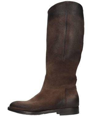 Silvano Sassetti Botas Marron - Marrón