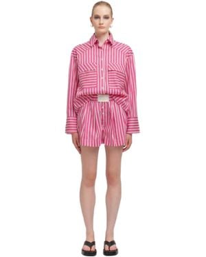 WEILI ZHENG Shirt Frau Eine Box - Pink