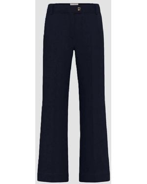 Marella Straight Leg Pants - Blue
